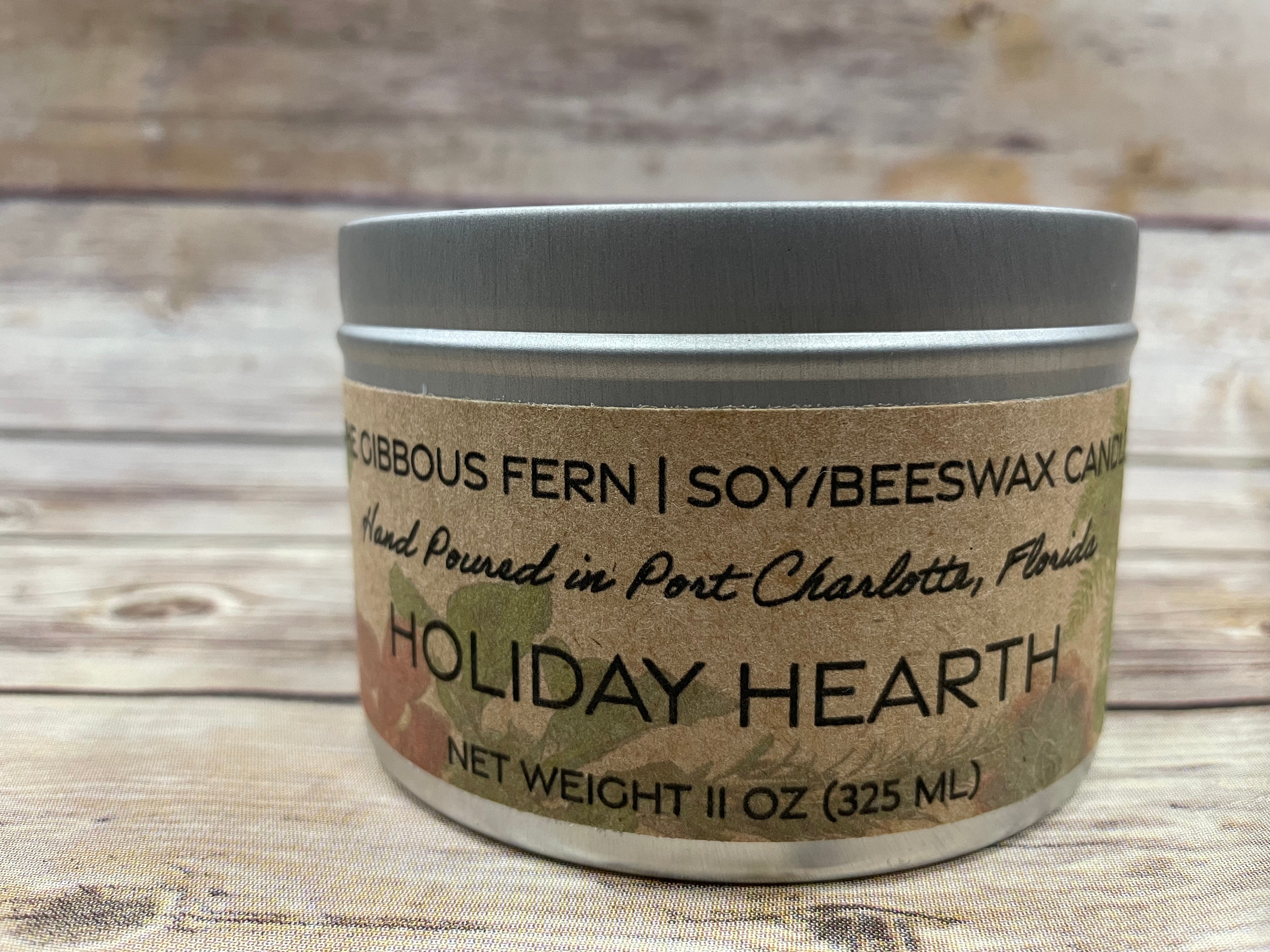 Holiday Hearth Candle (6 ounces)-UrbanCulture-Boutique, A North Port, Florida Women's Fashion Boutique