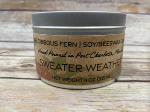 Sweater Weather Candle (11 ounces)-Candles-UrbanCulture-Boutique, A North Port, Florida Women's Fashion Boutique