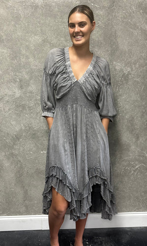 Dakota Midi Dress-Dresses-UrbanCulture-Boutique, A North Port, Florida Women's Fashion Boutique