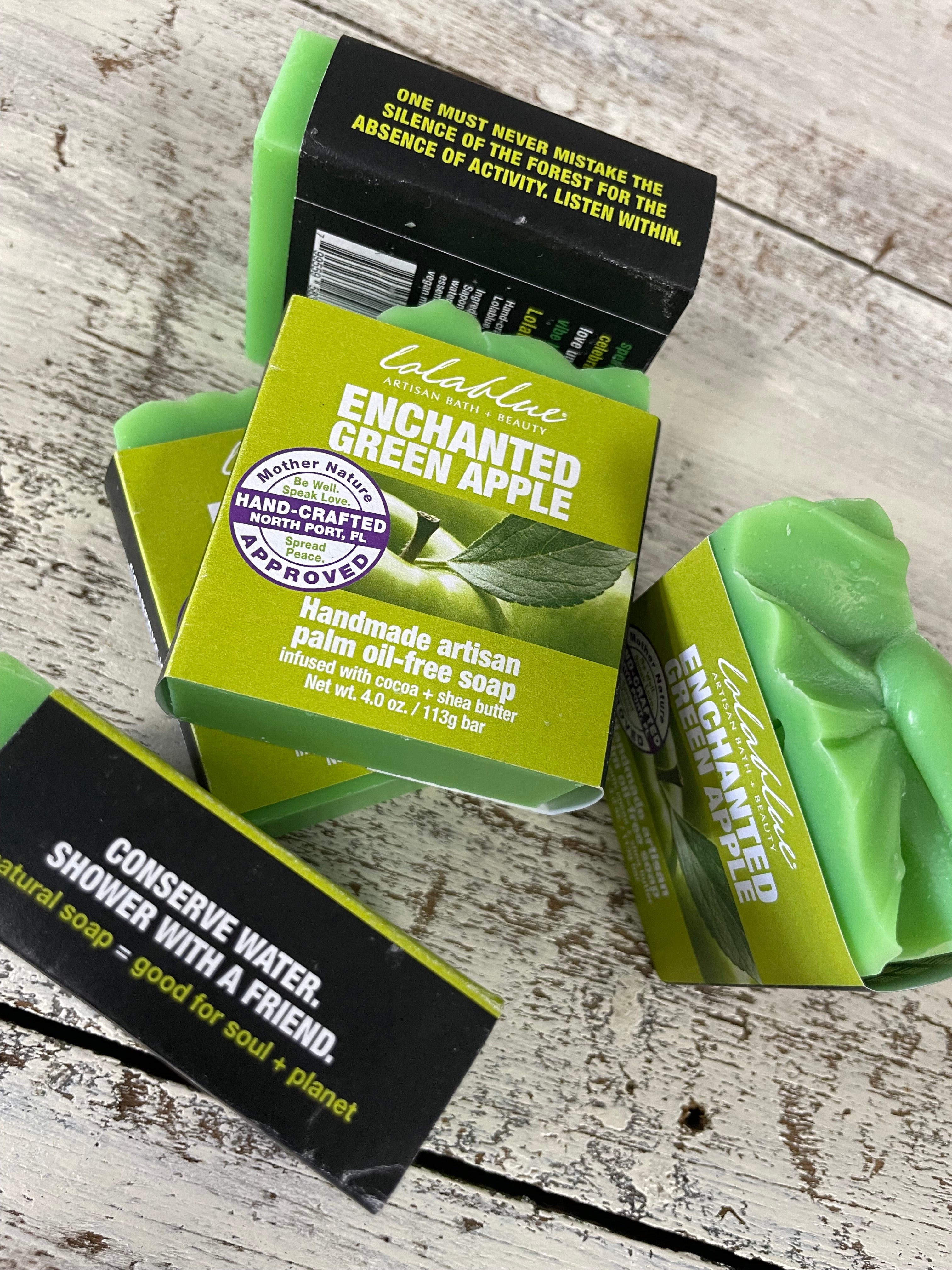 Enchanted Green Apple Bar Soap-Limited Edition-Bar Soap-UrbanCulture-Boutique, A North Port, Florida Women's Fashion Boutique