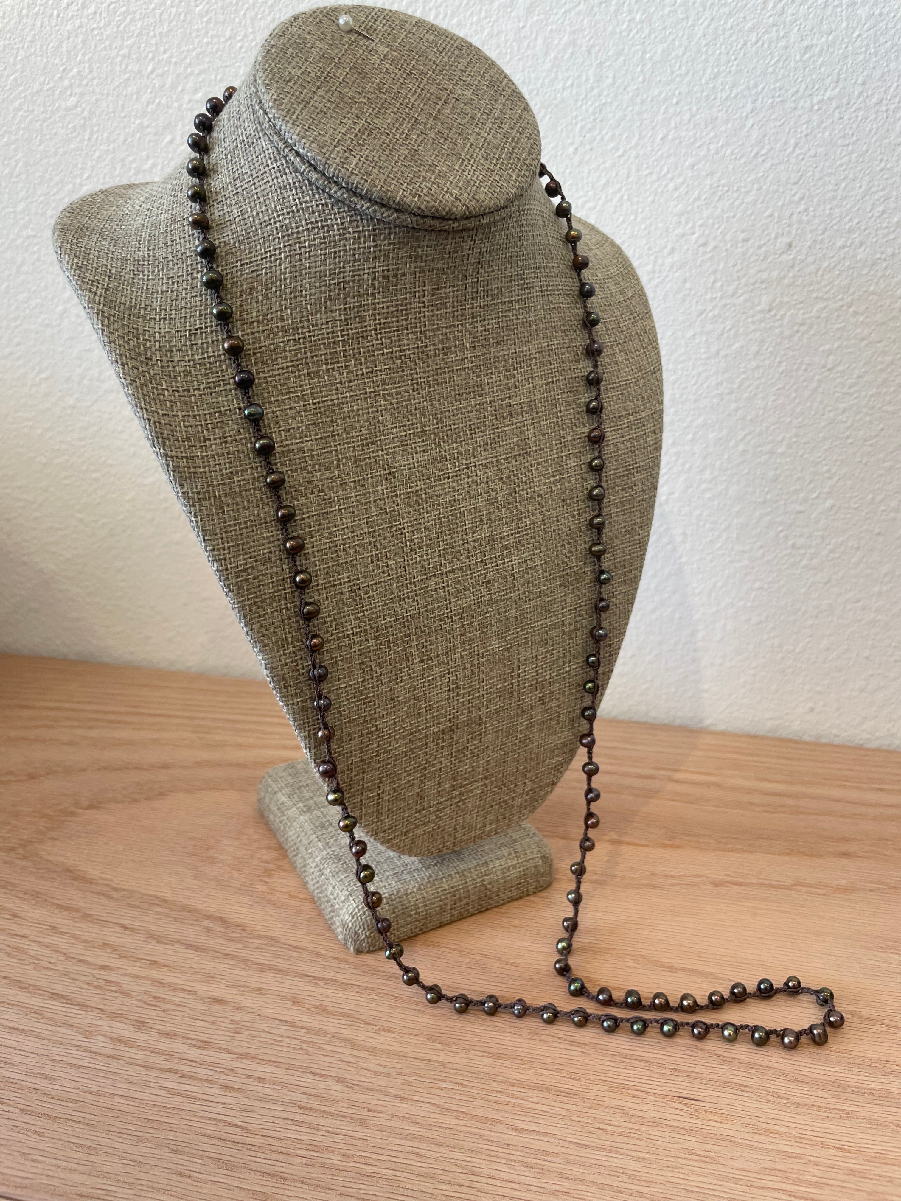 Montrose Long Wrap-Necklace-UrbanCulture-Boutique, A North Port, Florida Women's Fashion Boutique