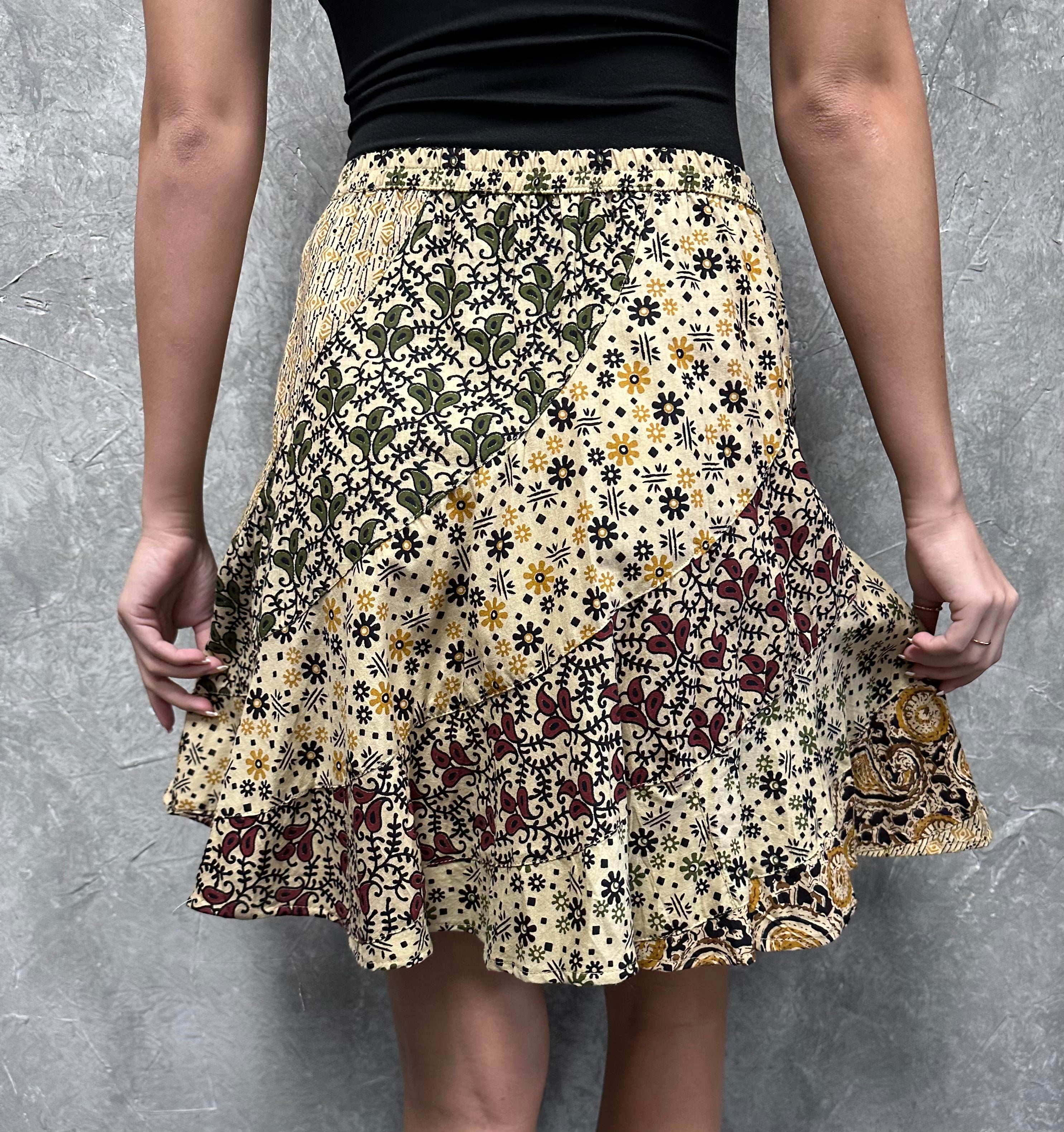 Layla A-line Skirt-Skirt-UrbanCulture-Boutique, A North Port, Florida Women's Fashion Boutique