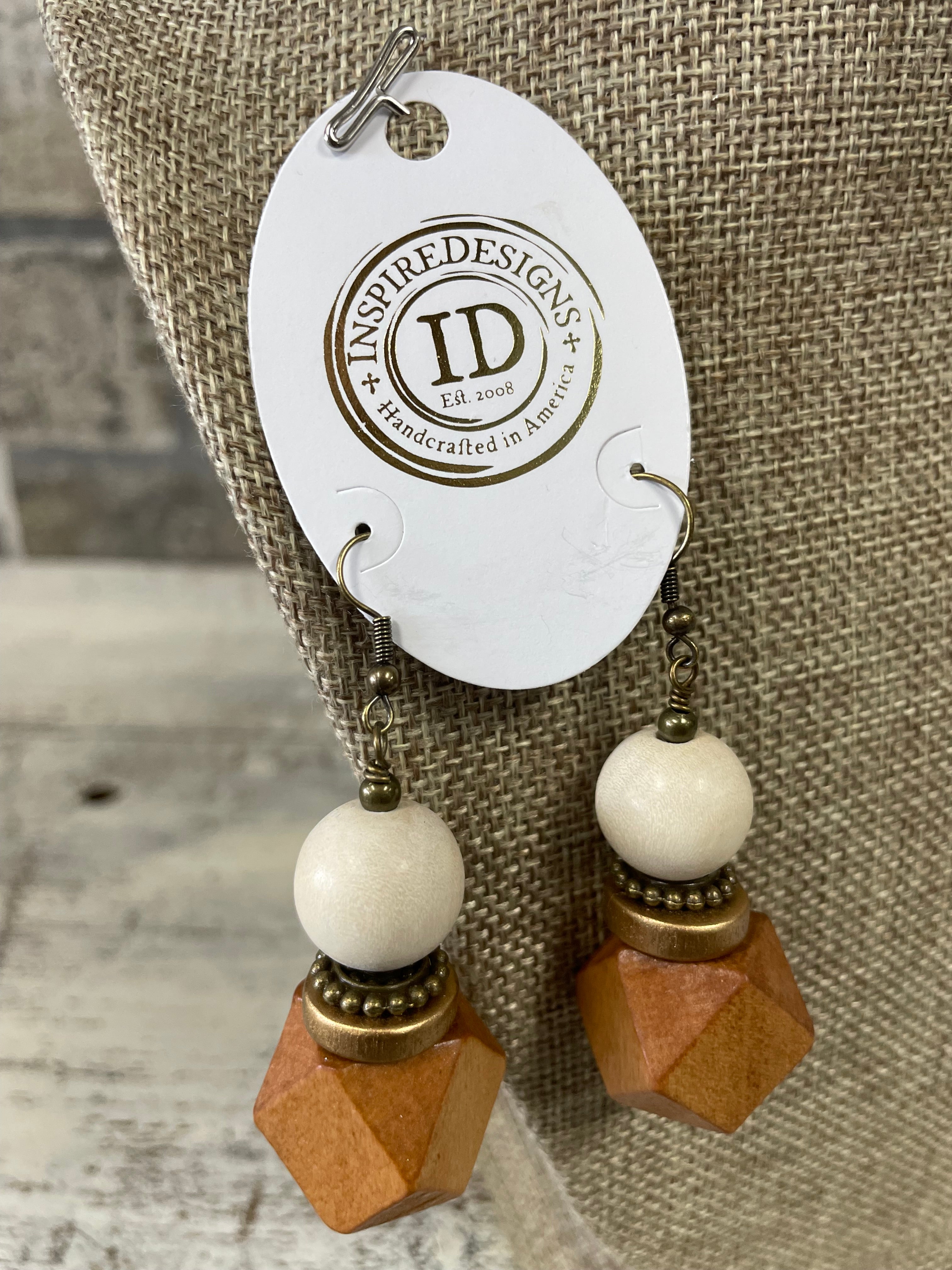 Gold Geometric Dreams-earrings-UrbanCulture-Boutique, A North Port, Florida Women's Fashion Boutique