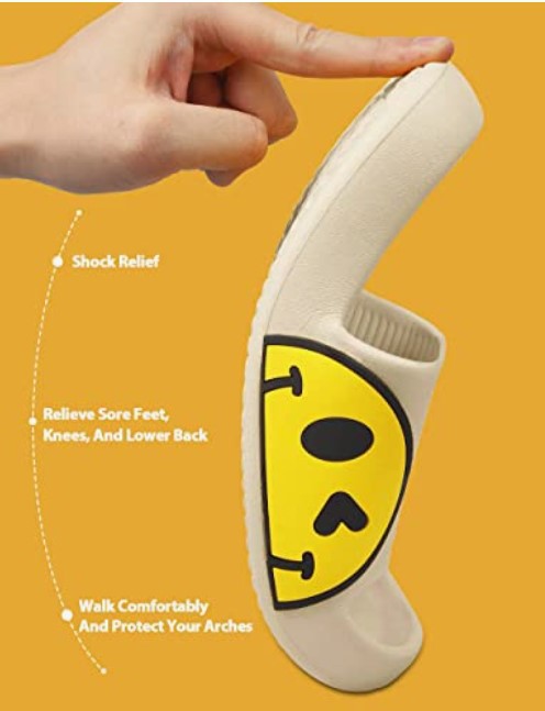 Comfy Happy Cloud Slides-shoes-UrbanCulture-Boutique, A North Port, Florida Women's Fashion Boutique