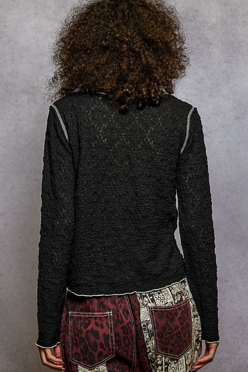 Belleann Long Sleeve Top-Long Sleeves-UrbanCulture-Boutique, A North Port, Florida Women's Fashion Boutique