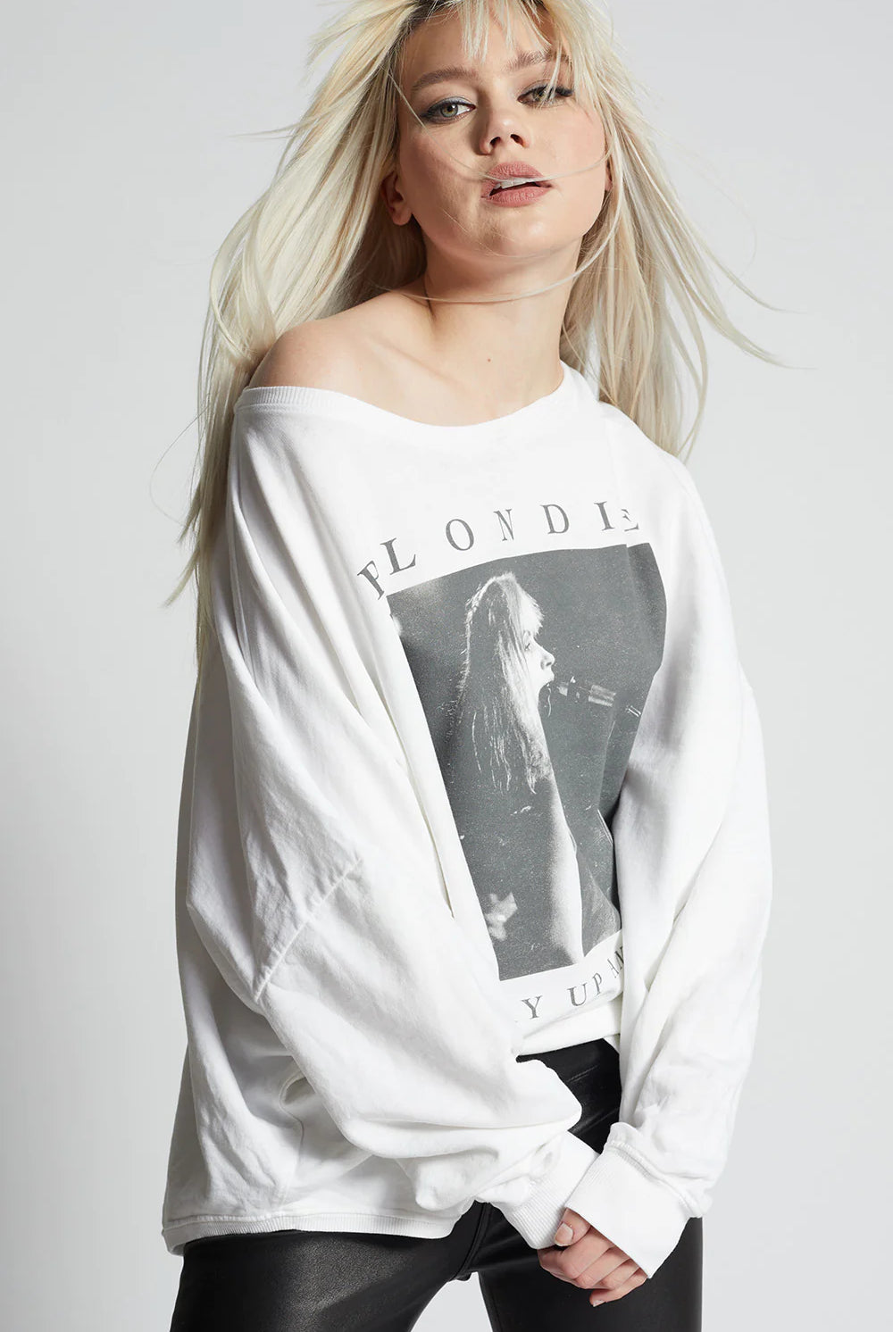 Blondie Hurry Up And Wait Sweatshirt-Sweatshirt-UrbanCulture-Boutique, A North Port, Florida Women's Fashion Boutique