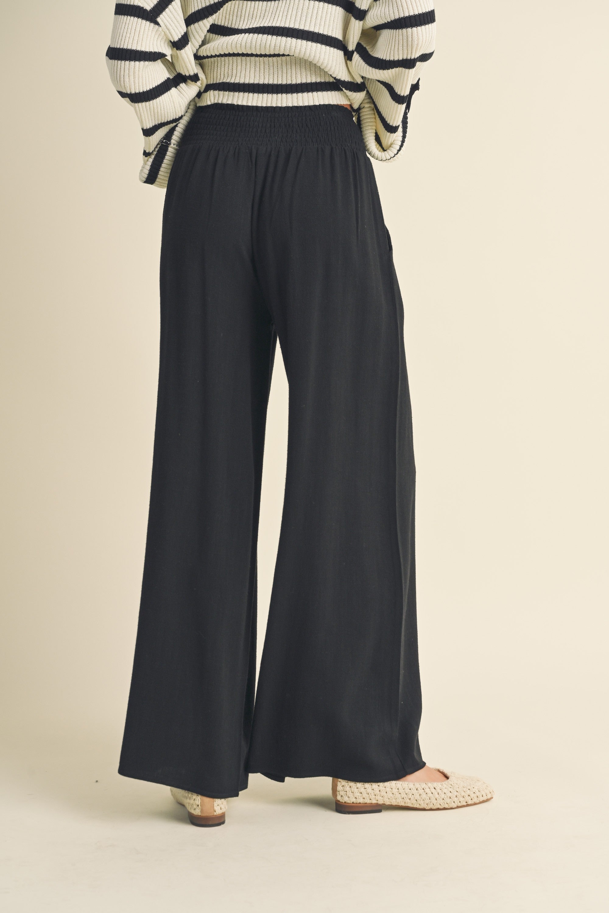 Isadora Linen Pants-pants-UrbanCulture-Boutique, A North Port, Florida Women's Fashion Boutique