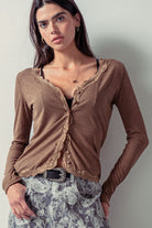 Arwen Knit Top-Long Sleeves-UrbanCulture-Boutique, A North Port, Florida Women's Fashion Boutique