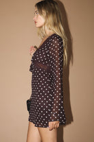River Polka Dot Dress-Dresses-UrbanCulture-Boutique, A North Port, Florida Women's Fashion Boutique