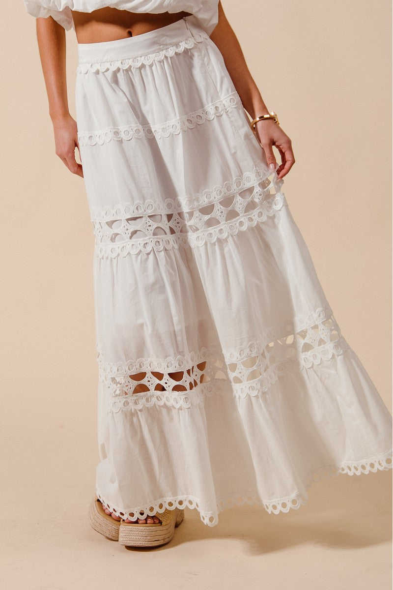 Mae Bubble Top and Maxi Skirt Set-Skirt Set-UrbanCulture-Boutique, A North Port, Florida Women's Fashion Boutique