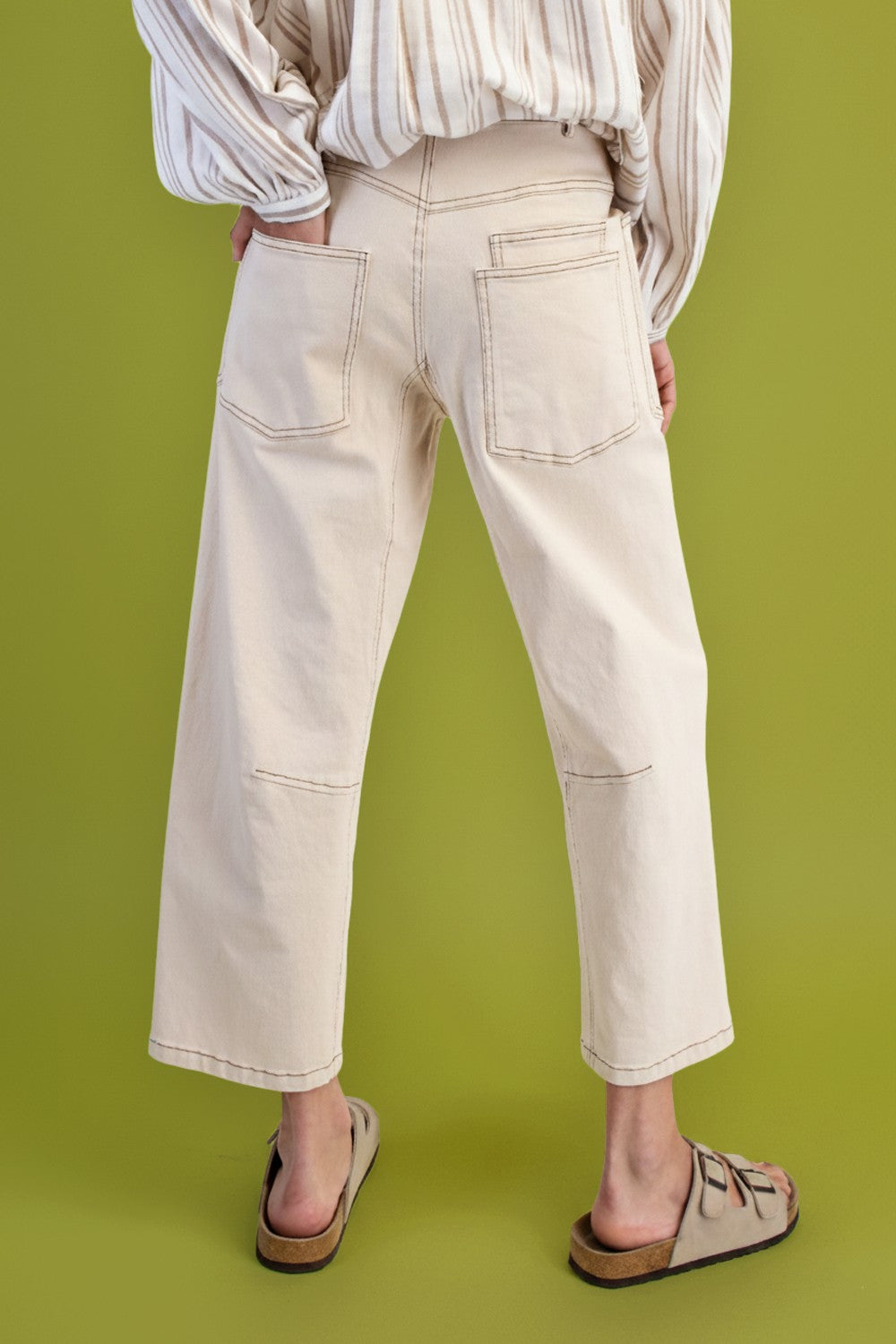 Autumn Cropped Wide Leg Jeans-Jeans-UrbanCulture-Boutique, A North Port, Florida Women's Fashion Boutique