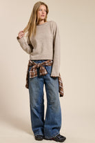 Calista the Essential Pullover Sweater-sweater-UrbanCulture-Boutique, A North Port, Florida Women's Fashion Boutique