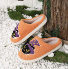 Black Cat Slippers-Slippers-UrbanCulture-Boutique, A North Port, Florida Women's Fashion Boutique
