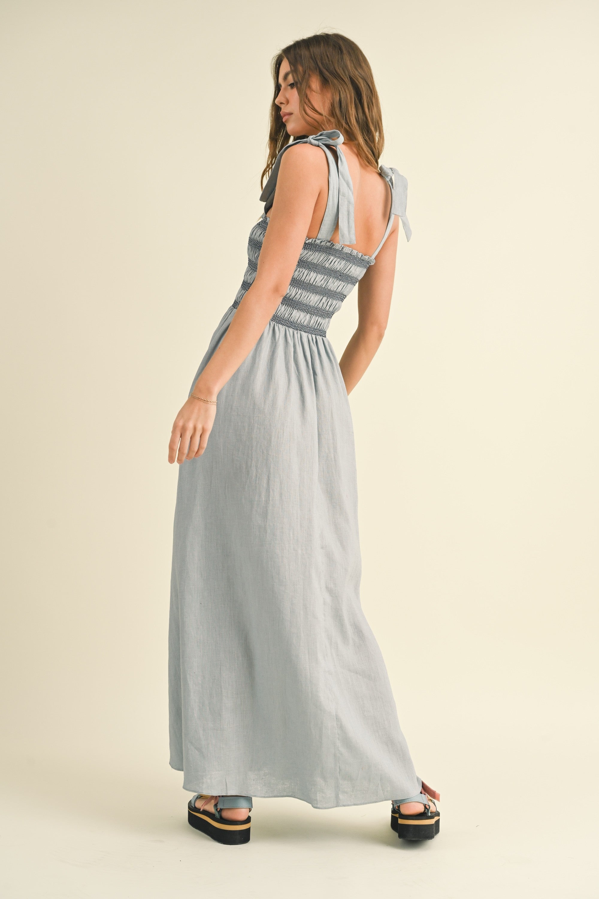 Melody Full-Length Sundress-Dresses-UrbanCulture-Boutique, A North Port, Florida Women's Fashion Boutique