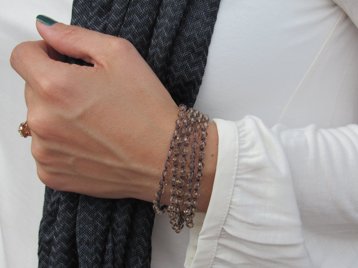 Durango Long Wrap-Necklace-UrbanCulture-Boutique, A North Port, Florida Women's Fashion Boutique