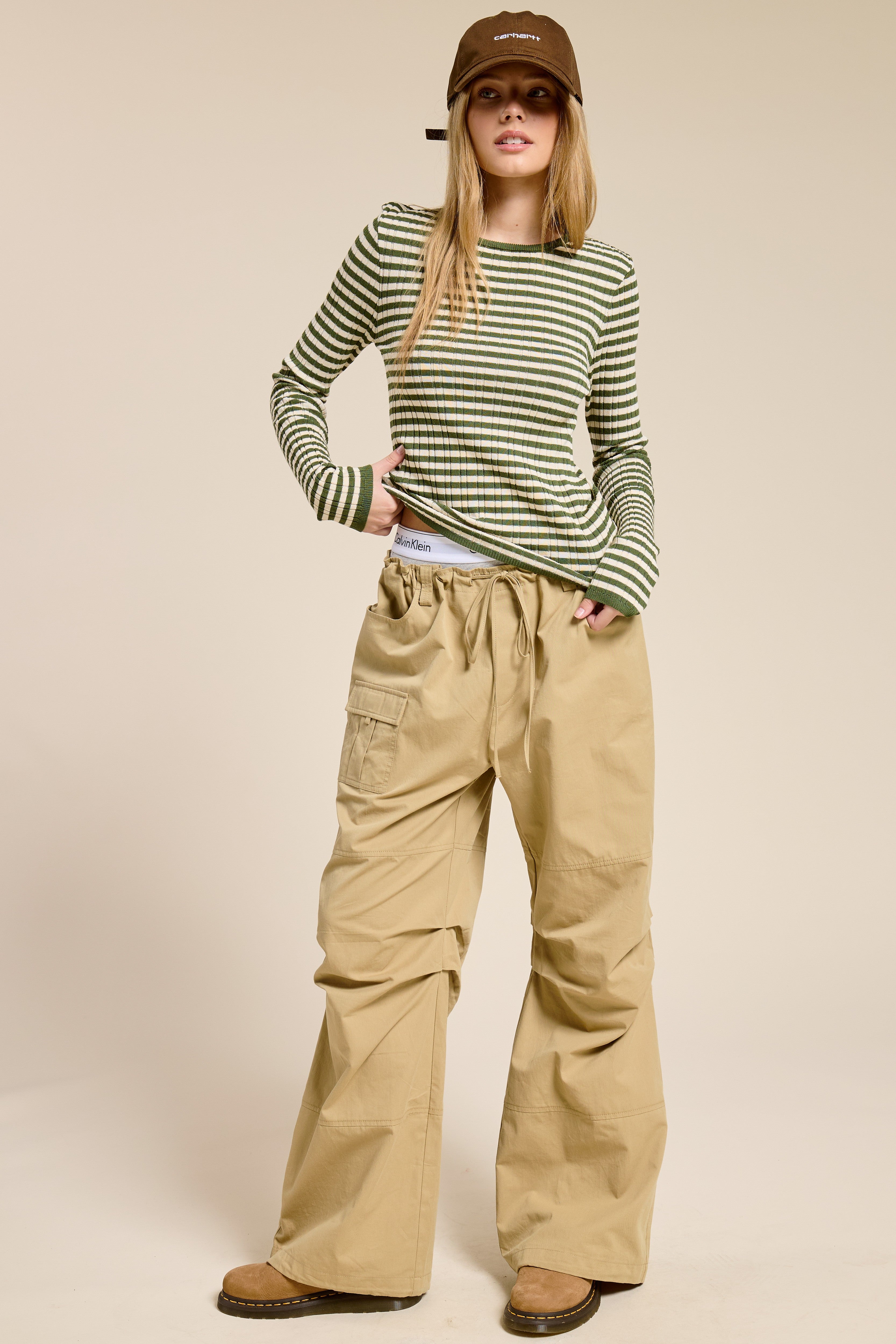 Jenny Ribbed Long Sleeve Top-UrbanCulture-Boutique, A North Port, Florida Women's Fashion Boutique