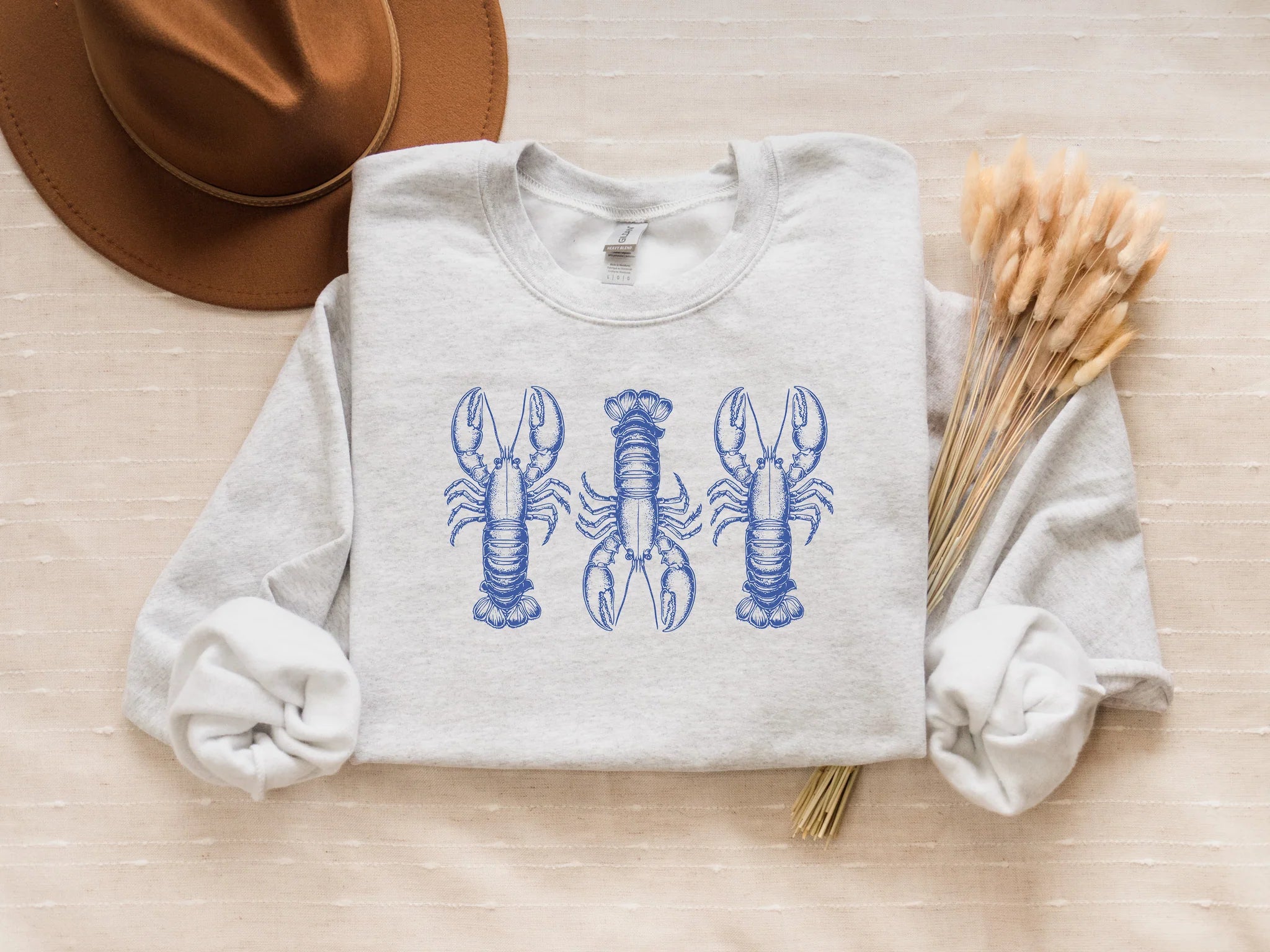 Lobster Sweatshirt-Sweatshirt-UrbanCulture-Boutique, A North Port, Florida Women's Fashion Boutique