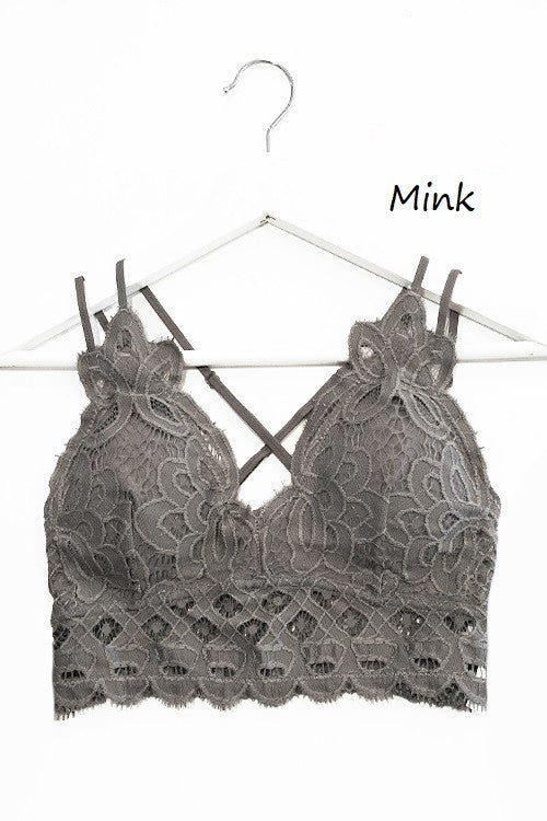 Love Me Lace Bralette-Bralettes-UrbanCulture-Boutique, A North Port, Florida Women's Fashion Boutique