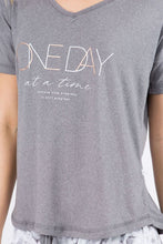 Load image into Gallery viewer, &quot;One Day At A Time&quot; Super Soft Pajama Pant Set-Pajamas-UrbanCulture-Boutique, A North Port, Florida Women&#39;s Fashion Boutique