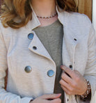 Golden Choker-Necklace-UrbanCulture-Boutique, A North Port, Florida Women's Fashion Boutique