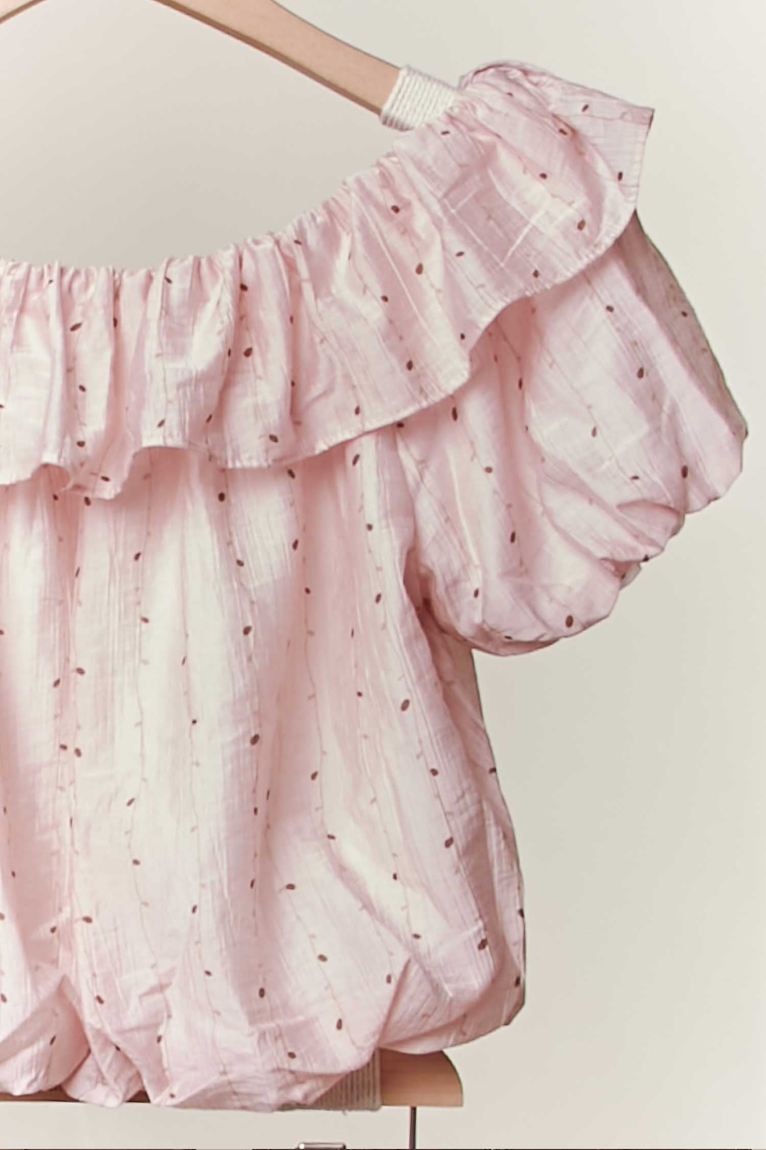 Daisy Off The Shoulder Ruffle Top-Short Sleeves-UrbanCulture-Boutique, A North Port, Florida Women's Fashion Boutique