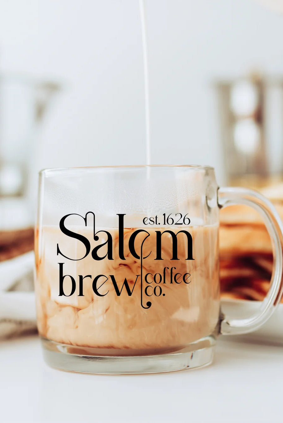 Salem Brew Glass Mug-Coffee Mug-UrbanCulture-Boutique, A North Port, Florida Women's Fashion Boutique