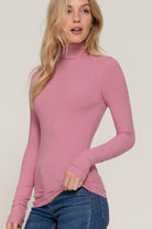 Amiah TurtleNeck-Long Sleeve-UrbanCulture-Boutique, A North Port, Florida Women's Fashion Boutique