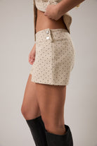 Verity Low Rise Trouser Shorts-Shorts-UrbanCulture-Boutique, A North Port, Florida Women's Fashion Boutique