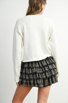 Melanie Tie Front Top-Long Sleeves-UrbanCulture-Boutique, A North Port, Florida Women's Fashion Boutique