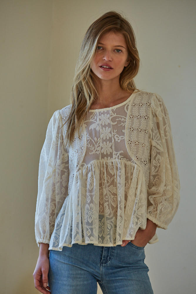 Hasiel Top-Long Sleeves-UrbanCulture-Boutique, A North Port, Florida Women's Fashion Boutique
