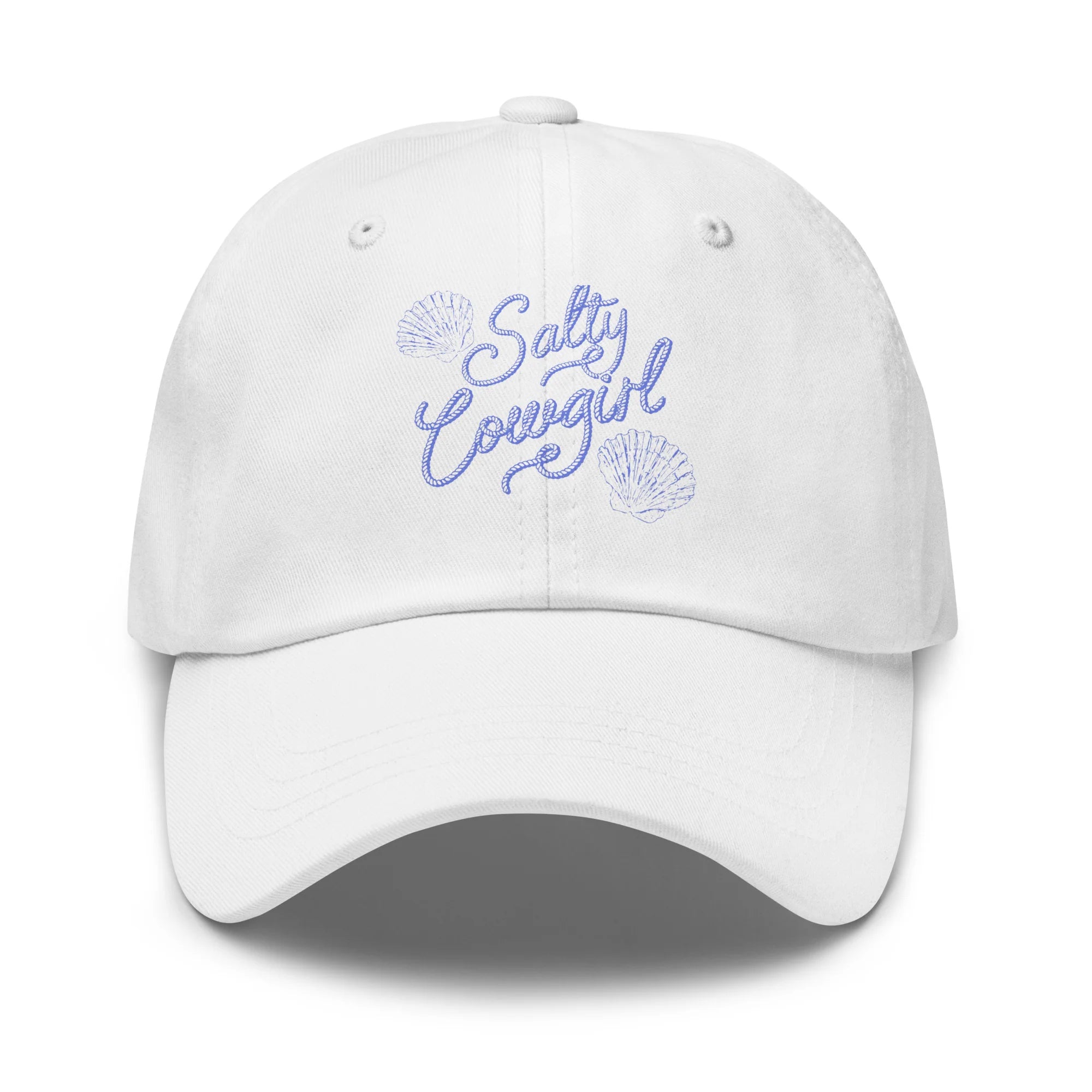 Salty Cowgirl Coastal Seashell Beach Cap-Hats-UrbanCulture-Boutique, A North Port, Florida Women's Fashion Boutique
