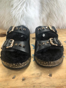 Fuzzy Fun Loafers-shoes-UrbanCulture-Boutique, A North Port, Florida Women's Fashion Boutique