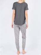 "Just Be Zen" Super Soft Pajama Pant Set-Pajamas-UrbanCulture-Boutique, A North Port, Florida Women's Fashion Boutique