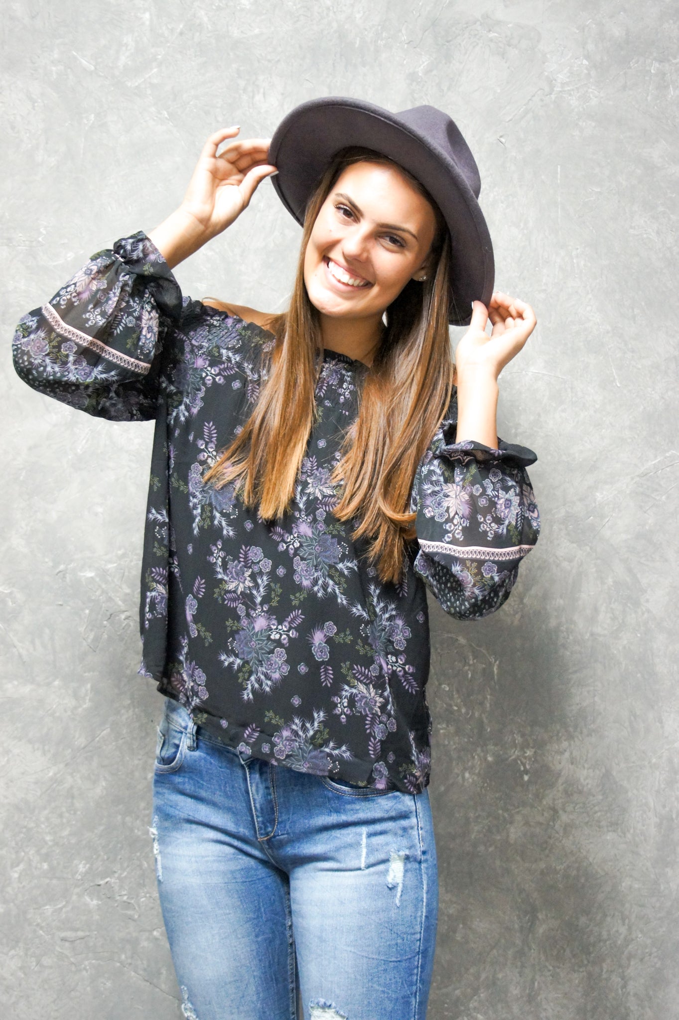 Wool Hat-Hat-UrbanCulture-Boutique, A North Port, Florida Women's Fashion Boutique