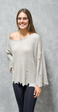 Load image into Gallery viewer, Edgy Ribbed Distressed Sweater-Sweater-UrbanCulture-Boutique, A North Port, Florida Women&#39;s Fashion Boutique