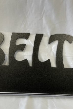 Belts Metal Sign-Metal Artwork-UrbanCulture-Boutique, A North Port, Florida Women's Fashion Boutique