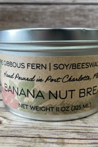Banana Nut Bread Candle (6 ounce)-Candles-UrbanCulture-Boutique, A North Port, Florida Women's Fashion Boutique