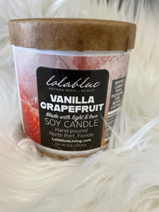 Vanilla Grapefruit Soy Candle-Candles-UrbanCulture-Boutique, A North Port, Florida Women's Fashion Boutique