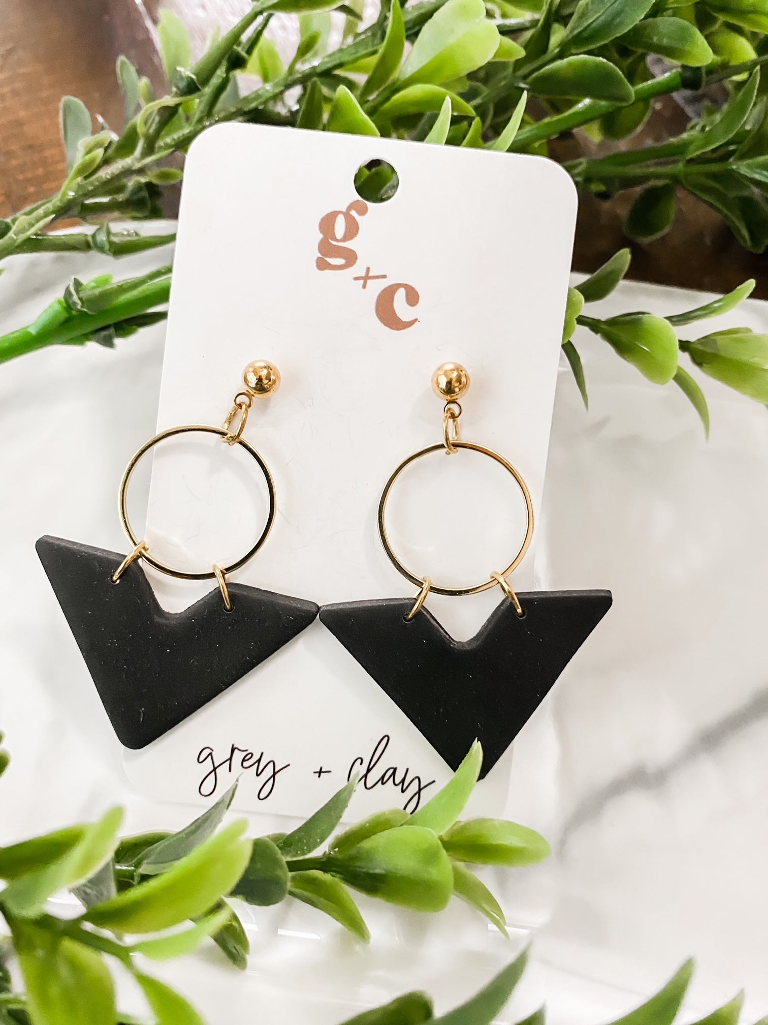 Allie Dangle Earrings-Black-Earrings-UrbanCulture-Boutique, A North Port, Florida Women's Fashion Boutique