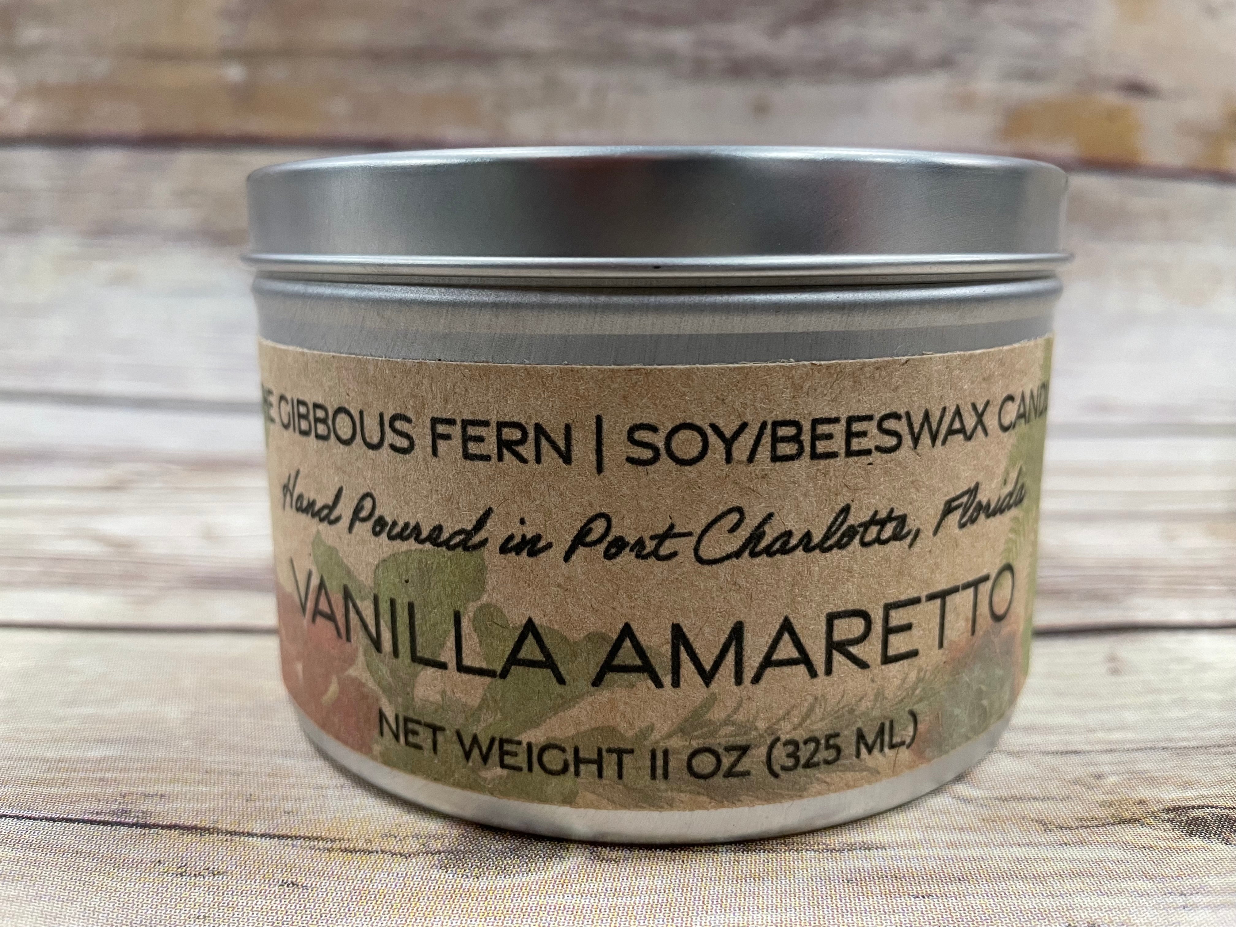 Vanilla Amaretto Candle (6 ounces)-Candles-UrbanCulture-Boutique, A North Port, Florida Women's Fashion Boutique