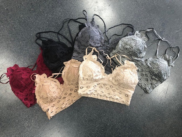 Love Me Lace Bralette-Bralettes-UrbanCulture-Boutique, A North Port, Florida Women's Fashion Boutique