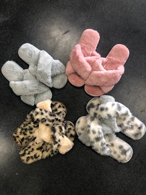 Super Soft Open Toe Slippers-Slippers-UrbanCulture-Boutique, A North Port, Florida Women's Fashion Boutique