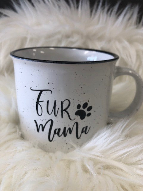 Fur Mama Coffee Cup-Coffee Cup-UrbanCulture-Boutique, A North Port, Florida Women's Fashion Boutique