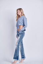 The Perfect Fringe Boot Cut Jean-Jeans-UrbanCulture-Boutique, A North Port, Florida Women's Fashion Boutique