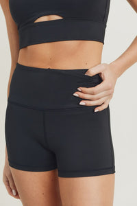 High Waisted Work Out Shorts-Activewear-UrbanCulture-Boutique, A North Port, Florida Women's Fashion Boutique