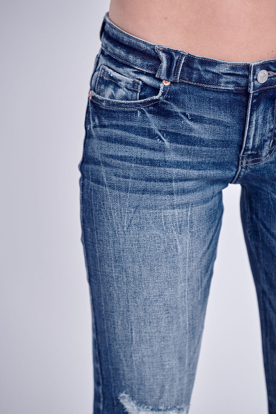 Low Rise Stretch Bootcut Jeans-Jeans-UrbanCulture-Boutique, A North Port, Florida Women's Fashion Boutique