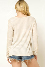 Load image into Gallery viewer, Textured Solid Button-up Top-Long Sleeves-UrbanCulture-Boutique, A North Port, Florida Women&#39;s Fashion Boutique