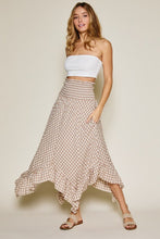 Load image into Gallery viewer, Plaid Convertible Skirt Dress-Dresses-UrbanCulture-Boutique, A North Port, Florida Women&#39;s Fashion Boutique